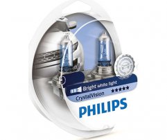 Philips H4 Crystal Vision 12V 60/55W 4300 +30% 12342CVSM