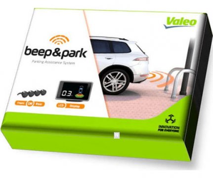 Valeo Beep & Park 632201 σύστημα παρκαρίσματος 4 αισθητήρες με ψηφιακή οθόνη