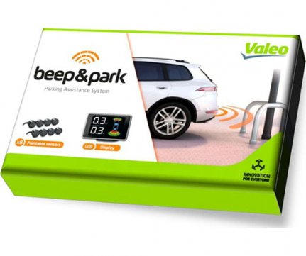 Valeo Beep & Park 632202 σύστ. παρκαρίσματος μπρος-πίσω (8 αισθ) με ψηφ. οθόνη