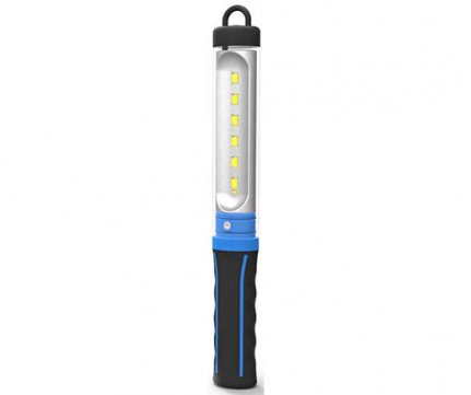 Philips LED επαναφορτιζόμενος φακός 150lm 6500k με περιστρεφόμενο γάτζο + μαγνήτη RCH10