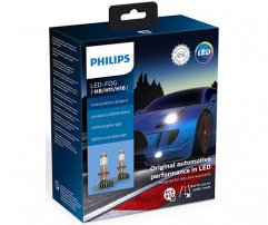 Philips Led H8 / H11 / H16 ομίχλης X-tremeUltinon Gen2 + 250% (2 Έτη Εγγύηση Philips)