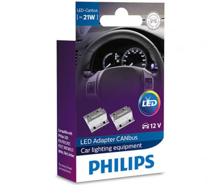 Philips LED CANbus Adapter 12V 21W 10W σετ 2 τμχ 18957X2