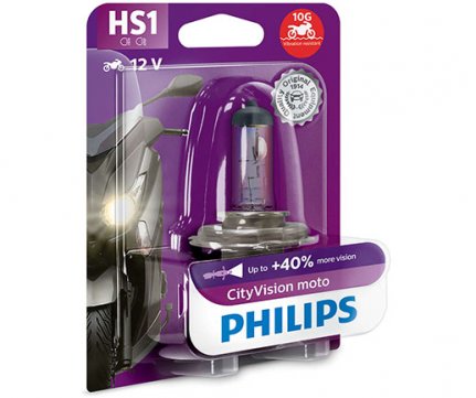 Philips HS1 CityVision moto +40% 10G 12V