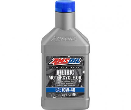 Amsoil 4T Metric Motorcycle Oil 10w/40 100% Synthetic 0,946L