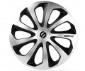 Sparco Τάσια Sicilia 13'' ασημί - μαύρο σετ 4 τεμάχια