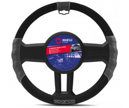 Sparco Steering Wheel Cover Sport Line black 37-38cm SPC1108BK