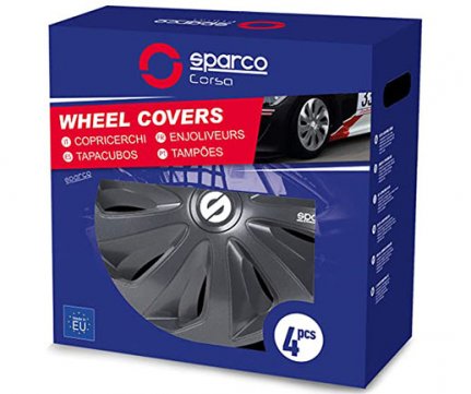 Sparco Τάσια Sicilia 13'' ανθρακί σετ 4 τεμάχια