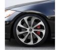 Sparco Τάσια Sicilia 13'' ασημί - μαύρο σετ 4 τεμάχια