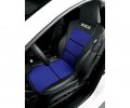 Sparco Πλατοκάθισμα μαύρο - μπλέ δερματίνη 1 τμχ