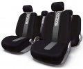 Sparco seat cover black - gray set of 4 pcs SPC1012