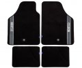 Sparco Carpet Black with gray line set of 4 03763AR