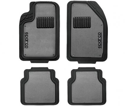 Sparco Rubber mats - Carpet set 4 pcs SPC1906GR