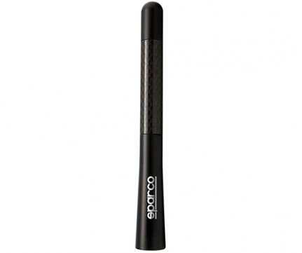 Sparco Κεραία βιδωτή μαύρο - carbon 