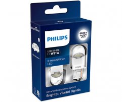 Philips X-tremeUltinon Led W21W 6000K 12/24V 11065XUWX2 σετ 2 τμχ
