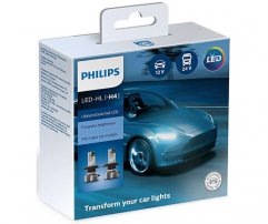 Philips Ultinon Essential Led H4 12/24V 6500K 21W 11342UE2X2 (2 Έτη Εγγύηση Philips)  