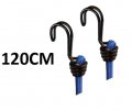 Masterlock Χταπόδι 2 άκρων με διπλό γάτζο 120cm Φ8mm σετ 2 τμχ 3017EURDAT