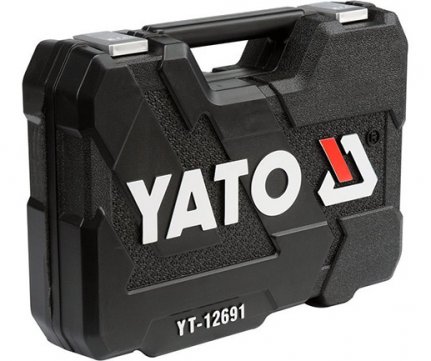 Yato Κασετίνα επαγγελματική 1/4'' & 1/2'' 82 τμχ YT-12691