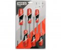 Yato Screwdrivers S2 set 6pcs (3 straight 3 cross screwdrivers) YT-25965