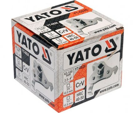 Yato Κλειδί Φίλτρου επαγγελματικό 63 - 120mm YT-0826