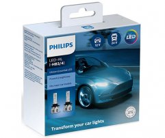 Philips Ultinon Essential Led HB3 / HB4 12/24V 6500K 24W 11005UE2X2 (2 Έτη Εγγύηση Philips)