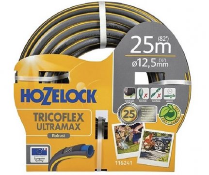 Hozelock Hose 1/2'' Ultra Durable Ultramax 25m (12.5mm)