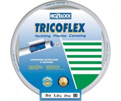 Hozelock Ολόλευκο Λάστιχο 1/2'' Ιδανικό για Σκάφη Yachting 15m (15mm)