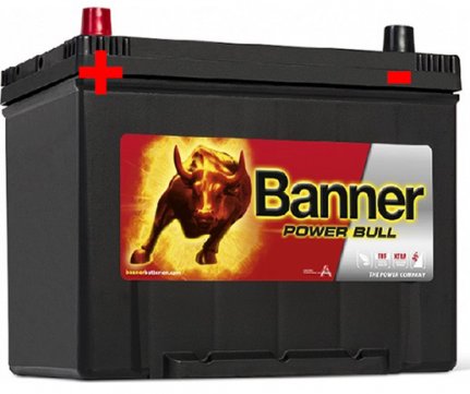 Banner Power Bull 70Ah 570A P7024 + ΔΩΡΟ Δεματικά Καλωδίων 100τμχ