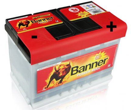 Banner Power Bull 77Ah 700A P7740PRO + ΔΩΡΟ Δεματικά Καλωδίων 100τμχ
