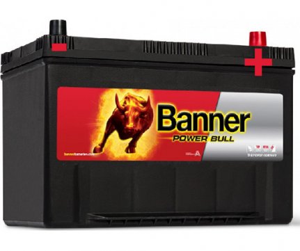 Banner Power Bull 95Ah 720A P9504 + ΔΩΡΟ Δεματικά Καλωδίων 100τμχ