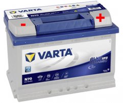 Varta Blue Dynamic 12V 70Ah 760A EFB N70