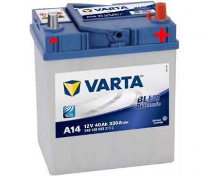 Varta Μπαταρία Blue Dynamic 40Ah 330A A14