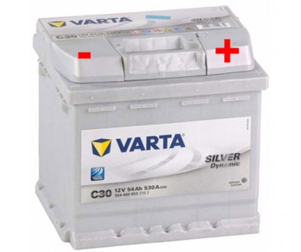 Varta Μπαταρία Silver Dynamic 54Ah 530A C30