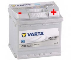 Varta Μπαταρία Silver Dynamic 54Ah 530A C30