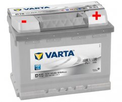 Varta Μπαταρία Silver Dynamic 63Ah 610A D15