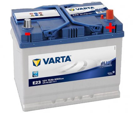 Varta Μπαταρία Blue Dynamic 70Ah 630A E23