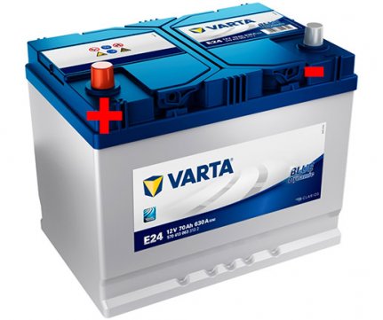 Varta Μπαταρία Blue Dynamic 70Ah 630A E24