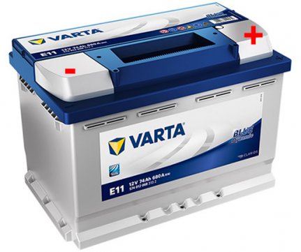 Varta Μπαταρία Blue Dynamic 74Ah 680A E11