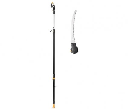 Fiskars Κλαδευτήρι Κορυφής Τηλεσκοπικό Φ32mm 2,4 - 4,1m UPX86 με πριόνι