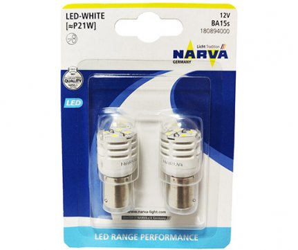 Narva LED P21W White Range Performance 180894000