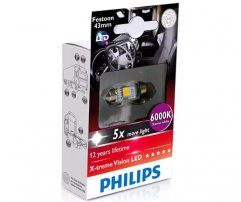 Philips X-treme Vision Led Festoon 24V 6000K 43mm
