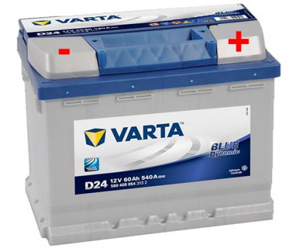 Varta Μπαταρία Blue Dynamic 60Ah 540A D24