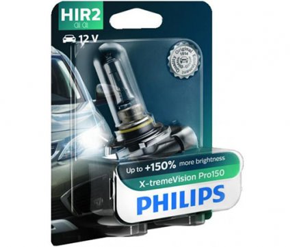 Philips HIR2 X-treme Vision Pro150 +150% περισσότερο φως 1τμχ 9012XVPB1