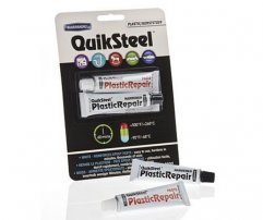 QuikSteel Εποξειδική κόλλα Πλαστικών άσπρη σε πάστα 2 συστατικών 56.8g
