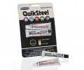 QuikSteel White Epoxy Adhesive for Plastics in a 2-component paste 56.8g