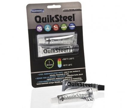 QuikSteel Epoxy Steel glue in 2-component paste 56.8g
