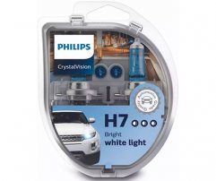 Philips H7 Crystal Vision 12V 60/55W 4300K +30% 12972CVSM
