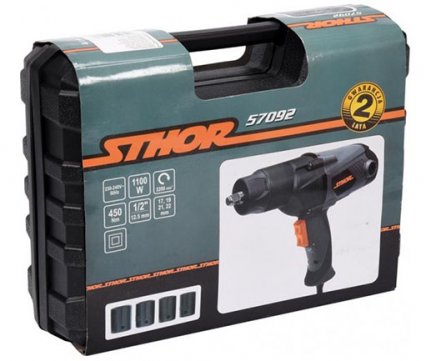 Sthor Μπουλονόκλειδο Ηλεκτρικό 1/2'' 1100W 450Nm 57092