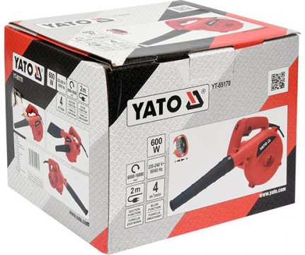 Yato Φυσητήρας – Aπορροφητήρας ρυθμιζόμενος YT-85170 600W 