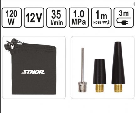  Sthor Car Air Compressor 120W 35L/min 12V 82107