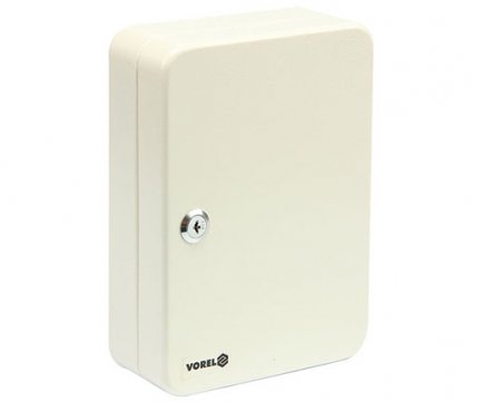 Vorel Κλειδοθήκη τοίχου μπεζ 48 θέσεων 250x180x80mm 78434